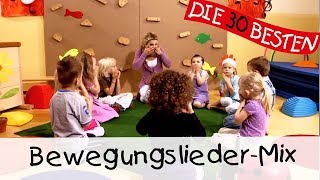 Kinderlieder BewegungsliederMix  Singen Tanzen und Bewegen  Kinderlieder [upl. by Eydie]