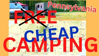 Discover The Best Cheap Camping Spots In Pennsylvania State Forests [upl. by Eddra202]