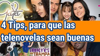 4 cosas que no deben faltar en las TELENOVELAS [upl. by Elden]