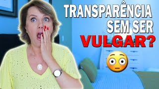 Transparência sem ser vulgar [upl. by Elden244]