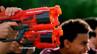 Smyths Toys  NERF NStrike Mega Cyclone Shock [upl. by Litman]