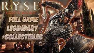 Ryse Son of Rome  Legendary  Full Game  All Collectibles [upl. by Nekal514]