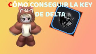 CÓMO INSTALAR DELTA EXPLOIT Y COMO CONSEGUIR LA KEY  ROBLOX [upl. by Idihsar438]