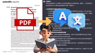 AI幫你讀英文文獻，PDF一鍵重點整理，不論文章語言一律翻譯成中文，寫論文的好幫手 [upl. by Alicia]