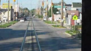 South Shore Line Street Running in Michigan City Indiana [upl. by Illa]