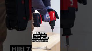 NEW Tools Hilti Impact Driver SID 822 [upl. by Eniarda]