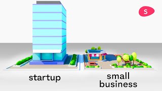 Startup vs Small Business What’s the difference  Startups 101 [upl. by Gavini]