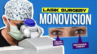 Watch LASIK surgery on ONE EYE improve near vision in minutes [upl. by Rehteh]