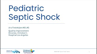 Pediatric Septic Shock [upl. by Sutniuq998]