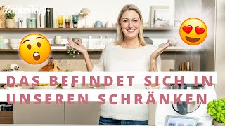 🧑‍🍳😍 Küchen Roomtour So schaffen wir Ordnung und Stauraum in unseren Küchenschränken [upl. by Viglione750]