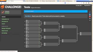 Como Fazer uma Tabela de campeonatos Challonge [upl. by Bernadette]