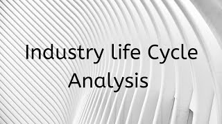 Industry Life Cycle Analysis  Strategic Management  NTA UGC NET Management [upl. by Mccowyn446]