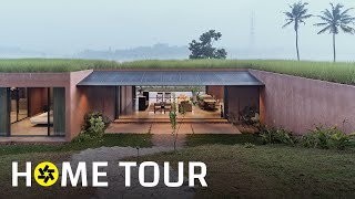 Built in 6 Months This Home in Kerala Redefines Sustainability Home Tour [upl. by Alakam]