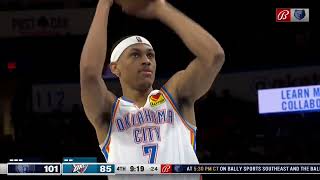 Darius Bazley vs MEM 29 PTS 31322 [upl. by Muir176]