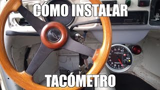 COMO INSTALAR TACOMETRO [upl. by Nitsid]