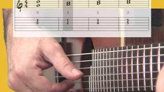 Guitare pour débutants 12  cours COMPLET [upl. by Crowe]