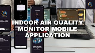 INDOOR AIR QUALITY MONITOR MOBILE APPLICATION [upl. by Einnaffit]