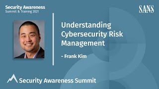 Understanding Cybersecurity Risk Management [upl. by Orfurd]