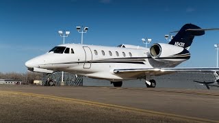 Textron Cessna Citation X Elite Business Jet – AINtv [upl. by Esimaj179]