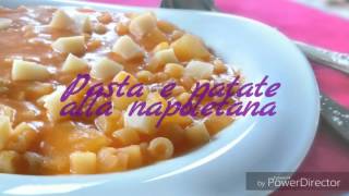 Ricetta KCook Pasta e patate alla napoletana [upl. by Boyt320]