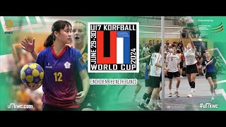 U17 Korfball World Cup 2024  Final The Netherlands  Chinese Taipei [upl. by Antons]