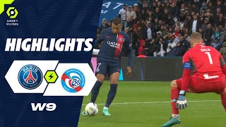 PARIS SAINTGERMAIN  RC STRASBOURG ALSACE 3  0  Highlights  PSG  RCSA  20232024 [upl. by Andreana]