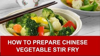 Vegetable stir fry – How to prepare in four easy steps with indepth explanation [upl. by Eahsat]