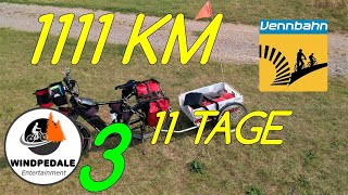 1111 km in 11 Tagen auf den Spuren dt Geschichte  Teil 3  Die Vennbahn I RADREISE I [upl. by Kitchen]