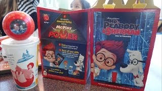 Mr Peabody amp Sherman  McDonalds Happy Meal [upl. by Philis]