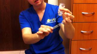 How to adminsiter a subcutaneous injection to your pet [upl. by Anavlis]