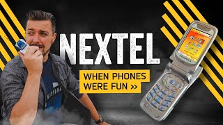 When Phones Were Fun NEXTEL [upl. by Sufur]