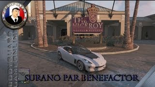 GTA 5 Surano Par Benefactor Blanche  Test Et Personnalisation De La Bete [upl. by Meil713]