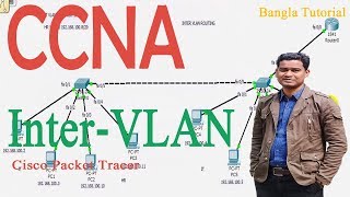 InterVLAN Routing Bangla Tutorial  CCNA in Bangla InterVLAN Routing [upl. by Gratt771]