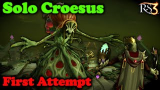 RS3  Solo Croesus First Attempt 1315 No Commentary [upl. by Radford]