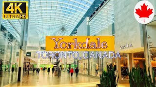 4k Luxurious Shopping Mall  Yorkdale Shopping Centre  Toronto Ontario Canada  Walking Tour [upl. by Alan]