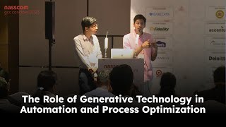 Masterclass on Generative Technology in automation and process optimization  nasscom GCC 2023 [upl. by Neerac764]