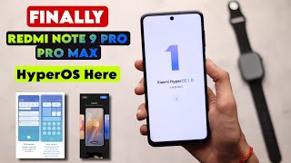 Redmi Note 9 Pro HyperOS Here Install Now  HyperOS 10 Redmi Note 9 Pro Max [upl. by Asaph]