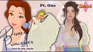 CAN YOU GUESS THE PRINCESSES  Sims 4 [upl. by Llerdnad]