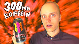 Wir trinken das erste Mal Energy mit 300 mg Koffein 🥵  Reign Reignbow Sherbet [upl. by Eppes289]