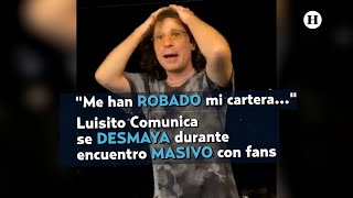 Luisito Comunica se DESMAYA durante encuentro MASIVO con fans [upl. by Gnet119]