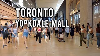 Toronto Yorkdale Shopping Centre Mall Toronto Canada 4k [upl. by Nicolea]