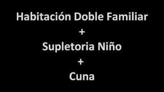 Doble Familiar  Supletoria Niño  Cuna [upl. by Etana]