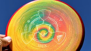 175 Dyeing a MVP Hex Disc golf dye [upl. by Elpmet]