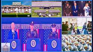 President Joe Bidens INSPIRING Speech at 2024 West Point Graduation Ceremony [upl. by Aislehc]