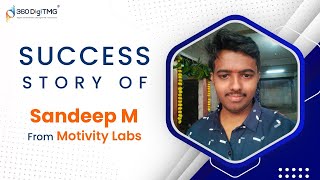 Exclusive Interview with Sandeep M  Data Engineer  Motivity Labs [upl. by Hctim]