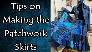 Tips on Making the Patchwork Skirts [upl. by Lurette]