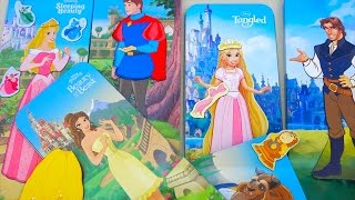 Disney Princesses Magnet Dress Up Dolls Game  Rapunzel Cinderella  Toys and Dolls Fun for Kids [upl. by Selemas903]