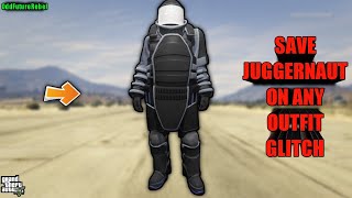 JUGGERNAUT OUTFIT GLITCH ON ANY OUTFIT NO DELETING OUTFITS  GTA 5 ONLINE 154 [upl. by Onitnevuj592]