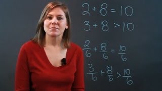 What Is a Fraction Number Sentence  Fractions amp Percentages [upl. by Terpstra280]