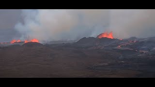 Iceland Grindavík  seen LIVE from Þorbjorn  Close up [upl. by Trant]